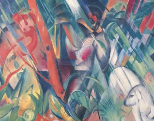 Sous la pluie, 1912